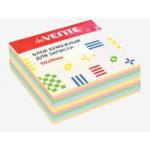 Блок для записей 9х9х5 цветной deVENTE 2012200  80 г/м 5 цв. пастель