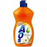 Ср-во для посуды AOS 450 мл. Бальзам Ромашка и вит Е 1703-3/1707-3