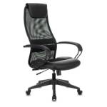 Кресло руководителя Бюрократ CH-608/BLACK черное сетка/экокожа TW-01/TW-11 пласт.крест. 1141494