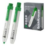 Маркер для магн. доски ERICH KRAUSE автомат RW-700 Click it зеленый 60833