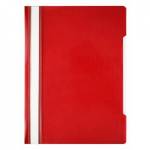 Папка - скоросшиватель А4 Бюрократ красный 998172