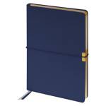 Ежедневник А5 136 л. Berlingo Casual Gold с резинкой, синий, золотой срез UD0_F0002 384701