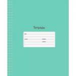 Тетрадь 18 л. (клетка) БиДжи Школьная зеленая 7337