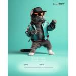 Дневник мл. кл. К-Э Стильный кот 7БЦ глянц. лам ДМ254808