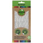 Карандаши цв. 12 цв. Berlingo Super soft Green series из переработ.бумаги  SSA0712