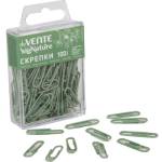 Скрепки 28 мм 100 шт deVENTE sigNATURE в пласт. упак. оливковый 4135511