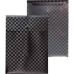 Папка - конверт А4 на кнопке deVENTA 3071347 TOTAL BLACK внешн.карм. вертик.