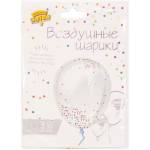 Шарики возд. 3 шт. 30 см пенопласт. с шариками 1111-0987