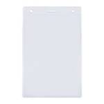 Карман для бейджа вертикальный 95х140-внутренний 102х160-внешний K-6V