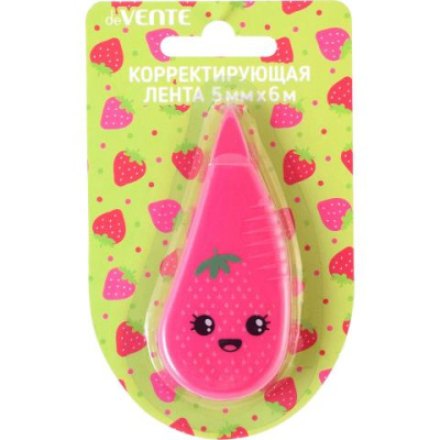 Корректирующая лента 5 мм х 6м deVENTE 4062318 Strawberry