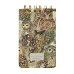 Блокнот 100 л. А6- (спираль) Fauna Волшебные совы линия 3-100-005/06