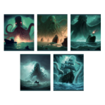 Тетрадь 96 л. (клетка) К-Э Фантастические миры Нейросеть ТК968721 