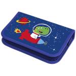 Пенал 1 секц. средний 190*90 мм КАЛЯКА-МАЛЯКА синий