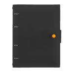 Тетрадь 80 л. А5 на кольцах К-Э Favorite Black на кнопке ТКПФ805635