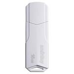 Флэш накопитель 16Gb USB 2.0 Smartbuy Clue белый SB16GBCLU-W