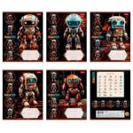 Тетрадь 18 л. (линия) Хатбер Робо 18Т5В2 5 дизайнов