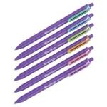 Ручка шариковая Berlingo 0,7 Envy CBm_07099 синяя авт. корпус ассорти