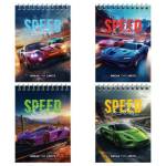 Блокнот А6 40 л. (спираль) БиДжи Supercar Б6гр40 58701