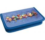 Пенал 1 секц. большой 210*140 мм Lamark0056 Птички