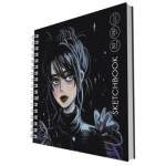 Скетчбук 165*165 50л Обаятельная и мрачная 7БЦ 100 гр