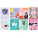 Тетрадь 12 л. (линия) БиДжи Mix-8 Девочки Т5ск12_11701