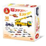 Игра настольная Шурум_бурум Найди половинку (транспорт) 4+ 05127