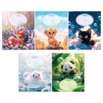 Тетрадь 18 л. (клетка) БиДжи Пузыри Т5ск18 47278