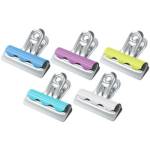 Зажим-бульдог 25 мм Berlingo ВС1225g цветные (ЦЕНА ЗА УПАКОВКУ 10 шт)