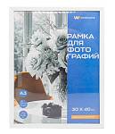 Фоторамка 30х40 Workmate МДФ белая акрил.стекло 15-8062