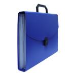 Портфель с 13 отд. Бюрократ синий BPP13Lblue/876046
