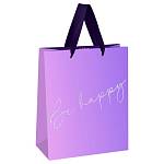 Пакет подарочный MESHU Purple mood MS_66193 26*32*12см 