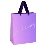 Пакет подарочный MESHU Purple mood MS_66193 26*32*12см 