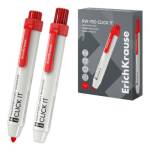 Маркер для магн. доски ERICH KRAUSE автомат RW-700 Click it красный 60832