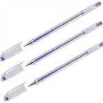 Ручка гелевая CROWN фиолетовая