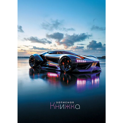 Блокнот-бизнес А6 100 л. (спираль) Авто Отражение С0592-142