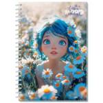 Блокнот 60 л. А5 (спираль) Апплика Голубоглазка С9855-08