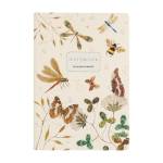 Тетрадь 60 л. Bruno Visconti Fauna.Бабочки.Стрекозы из экокожи, клетка 7-60-1384/15