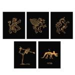 Тетрадь 48 л. (клетка) К-Э TOTAL BLACK.Микс ТК488473