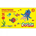 Пластилин 16 цв. Каляка-Маляка ПКМ16 240 гр