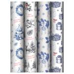 Упаковочная бумага 70х100 лист MESHU Christmas Eve MS_66800