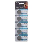 Батарейка CR2016-5BL 5 шт. GoPower Lithium 3V 