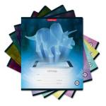 Тетрадь 24 л. (клетка) ErichKrause Digital Dino 49227  РАСПРОДАЖА