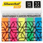 Стикеры - индексы 45х12 25 л. 5 цв. Silwerhof Daily пластик 2060348