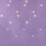 Гирлянда-бахрома 0,5-0,7х3 м 96 LED ламп пост.свеч. 382-041