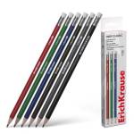 Карандаш ч/гр. ErichKrause Классика HB с ласт. 60718 РАСПРОДАЖА