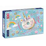 Пазлы 500 эл А2 Sweet unicorn 500П32лоф_27265 ЧЗ