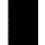 Блокнот-бизнес А4 80 л. П-П ЧЕРНЫЙ 7БЦ ЗК80-0346