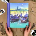 Фотоальбом 20 магн.листов 23*28 Watercolor travel Венеция FA 20M.006-3