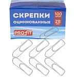 Скрепки 28 мм 100 шт П-П оцинк. СКР-3135