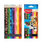 Карандаши цв. 12 цв. Maped ColorPeps декорир. корпус 832212